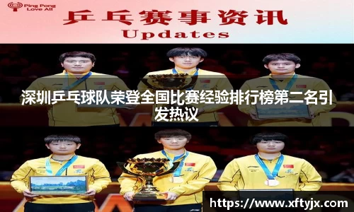 深圳乒乓球队荣登全国比赛经验排行榜第二名引发热议